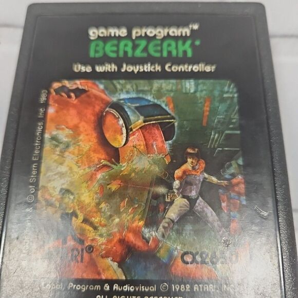 Berzerk (Atari 2600 1982 CX-2650) - Picture 3 of 8